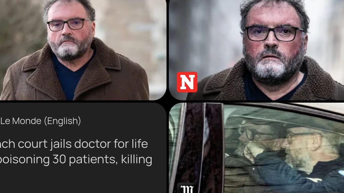 French doctor convicted of poisoning patients sentenced to life in prison — The News International